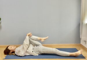 臀部のストレッチ